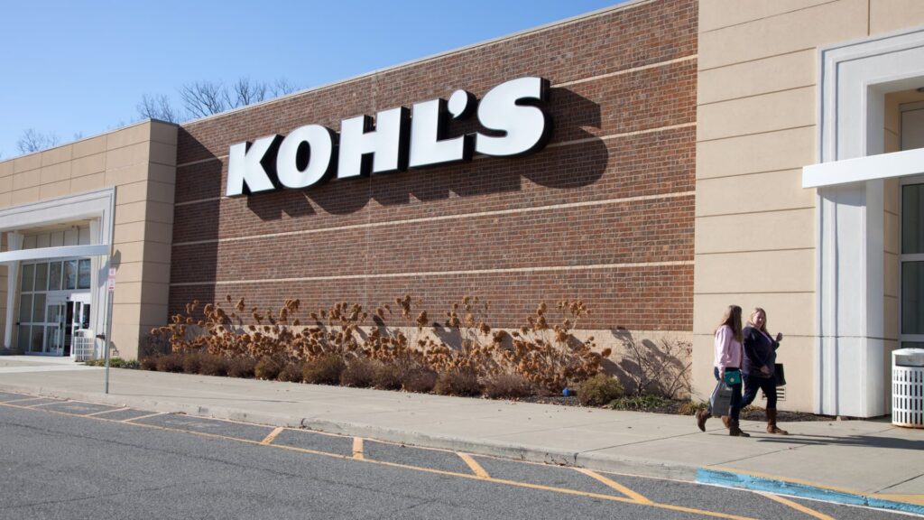 Kohl's stock spikes 20% as slumping retailer says sales trends are improving