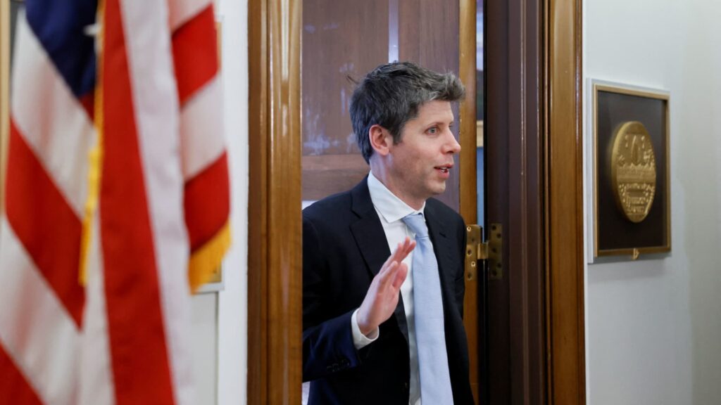 OpenAI CEO Sam Altman meets with lawmakers, Trump officials in DC