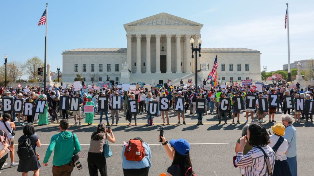 Trump announces long-shot bid to get Supreme Court to rehear birthright citizenship case