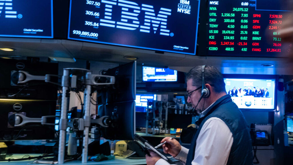 IBM stock craters 23% after issuing second-quarter earnings warning
