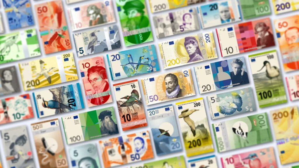Euro com cara nova: concurso define propostas para novas cédulas. Confira os designs